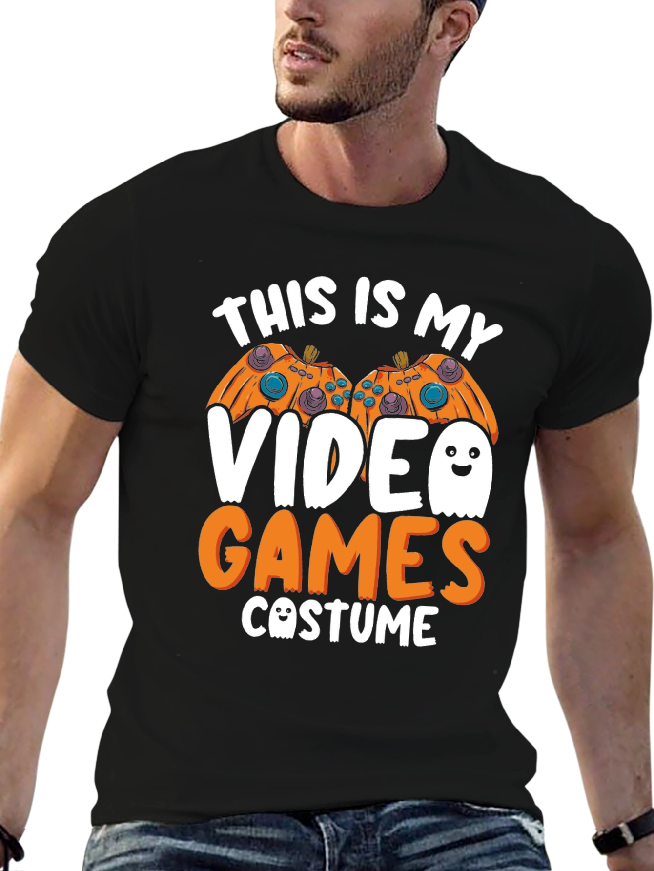 Camiseta Halloween Gamer: Este es mi disfraz