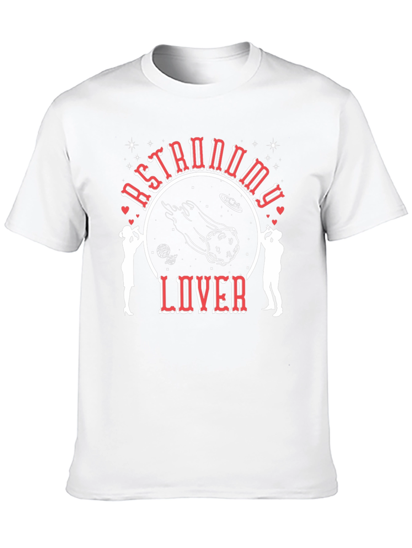 Camiseta Negra Astronomy Lover