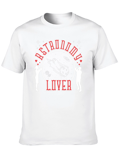 Camiseta Negra Astronomy Lover