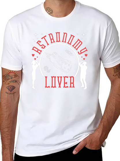 Camiseta Negra Astronomy Lover