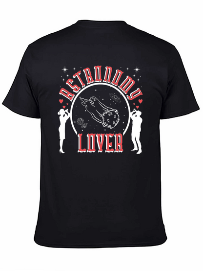 Camiseta Negra Astronomy Lover