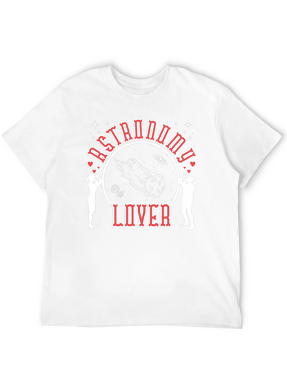 Camiseta Negra Astronomy Lover