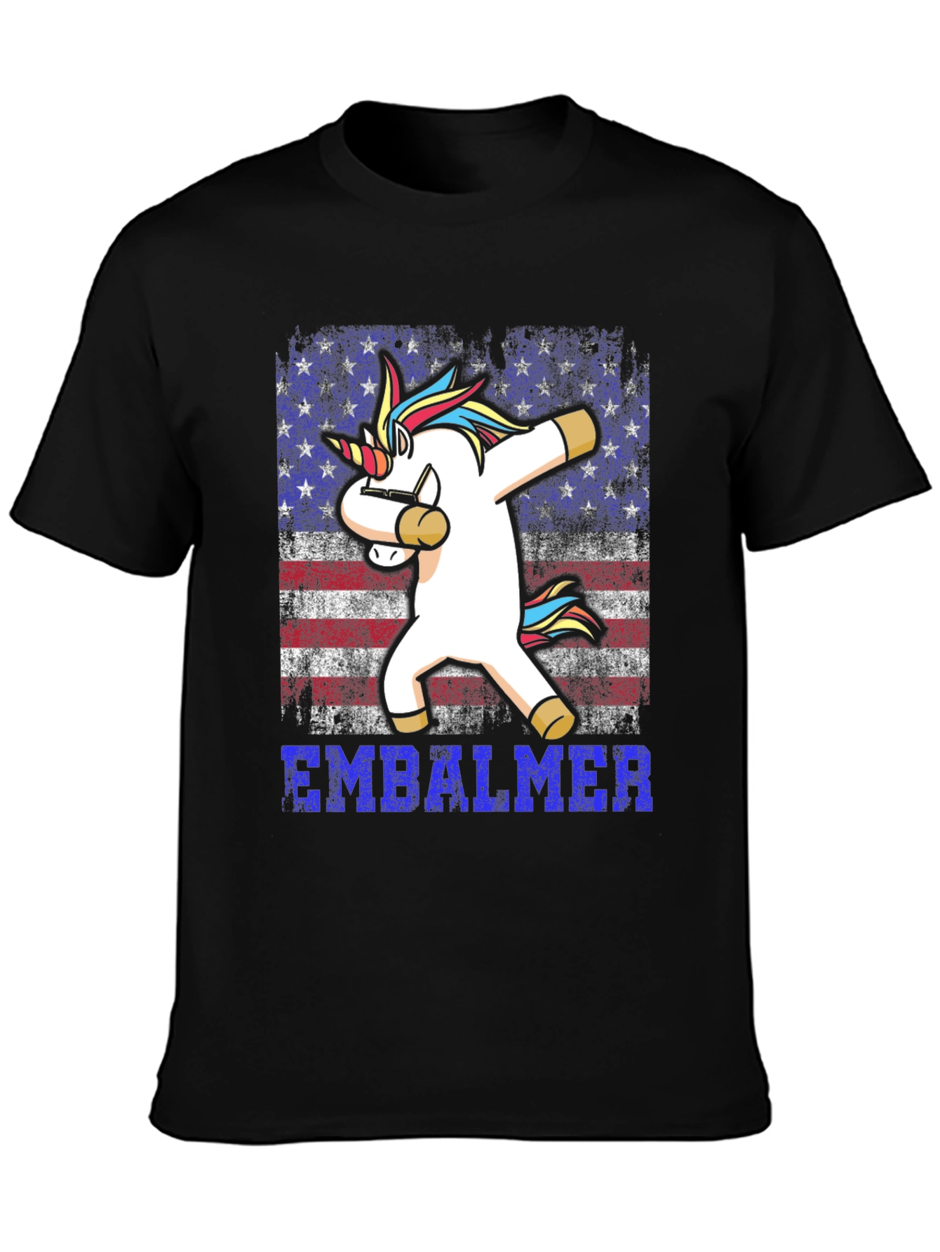 Camiseta Embalmer Unicornio USA