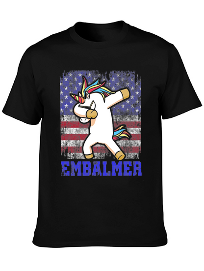 Camiseta Embalmer Unicornio USA