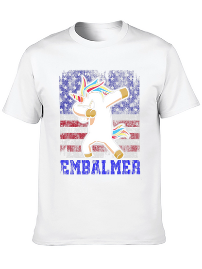 Camiseta Embalmer Unicornio USA