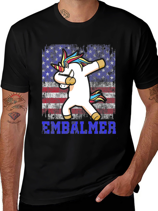 Camiseta Embalmer Unicornio USA