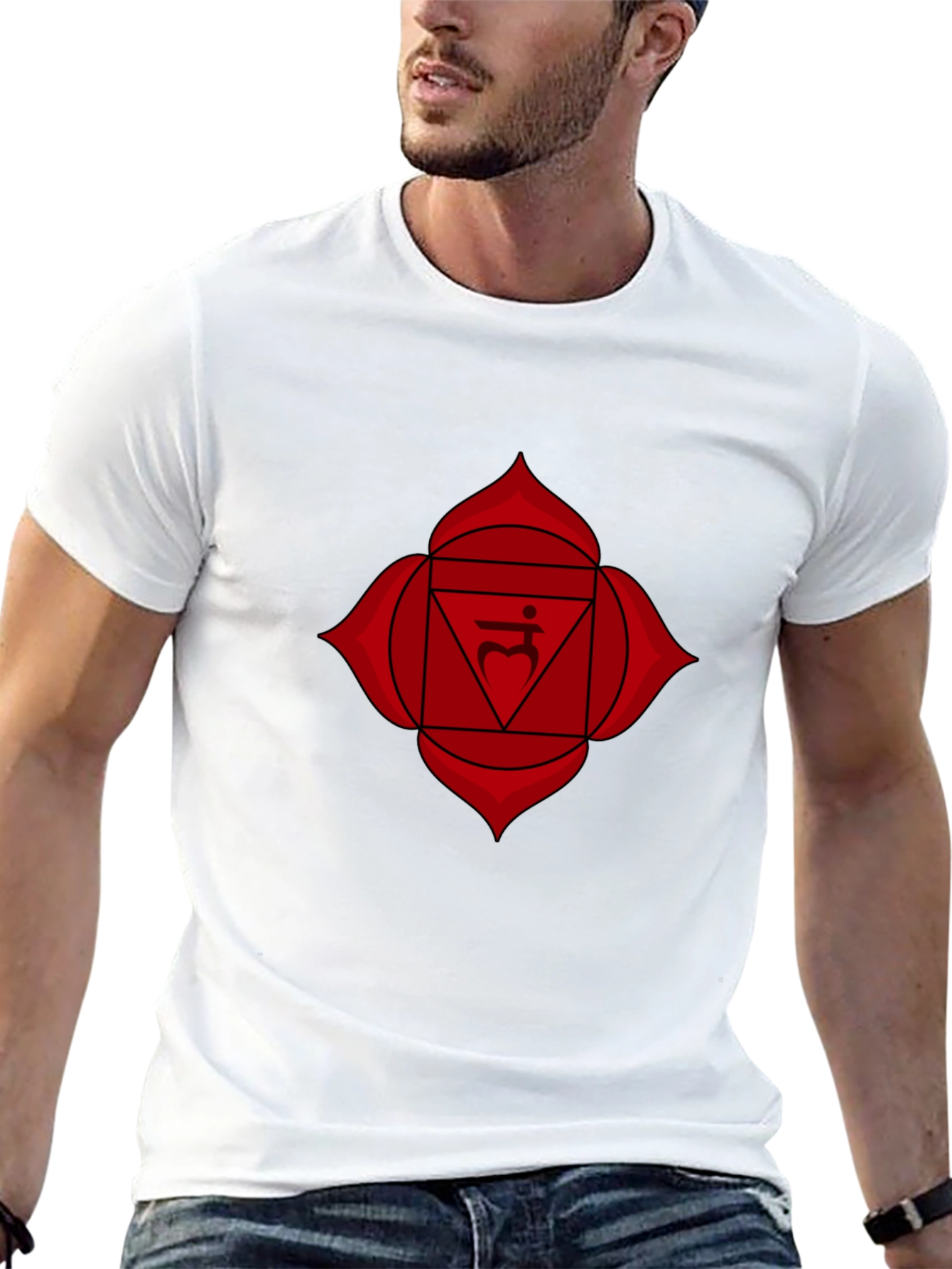 Camiseta Hombre Chakra Raíz