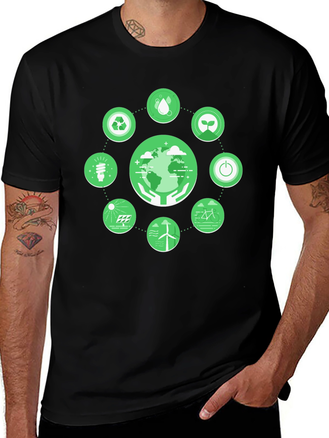 Camiseta Ecológica: Planeta Sostenible