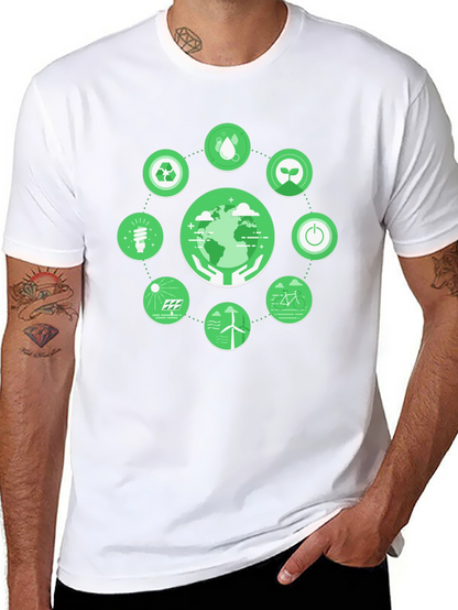 Camiseta Ecológica: Planeta Sostenible