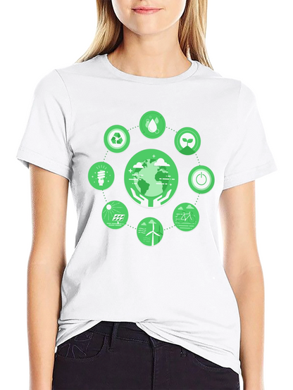 Camiseta Ecológica: Planeta Sostenible