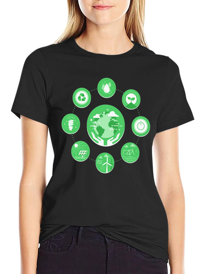 Camiseta Ecológica: Planeta Sostenible