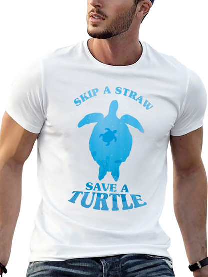 Camiseta Negra: Salva las Tortugas