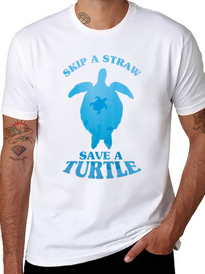 Camiseta Negra: Salva las Tortugas