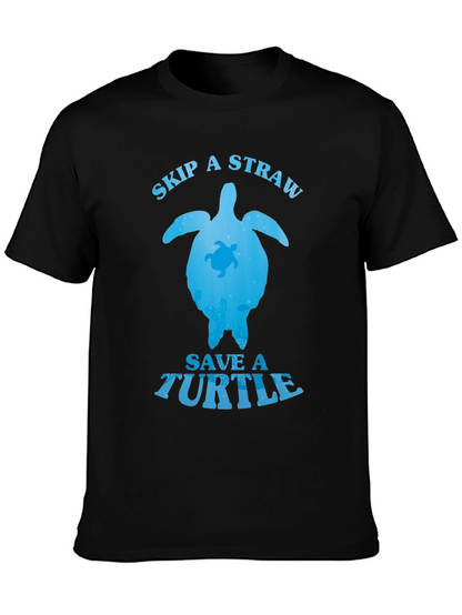 Camiseta Negra: Salva las Tortugas