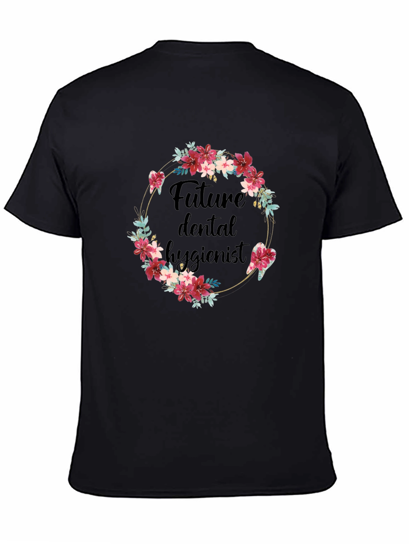 Camiseta Futuro Higienista Dental Floral