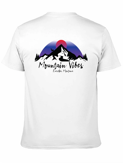 Camiseta Negra Mountain Vibes