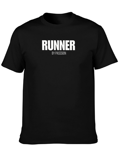 Camiseta Negra Runner By Passsion