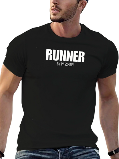 Camiseta Negra Runner By Passsion