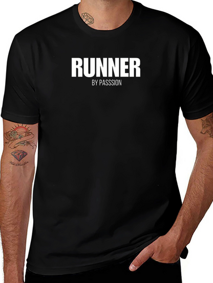 Camiseta Negra Runner By Passsion