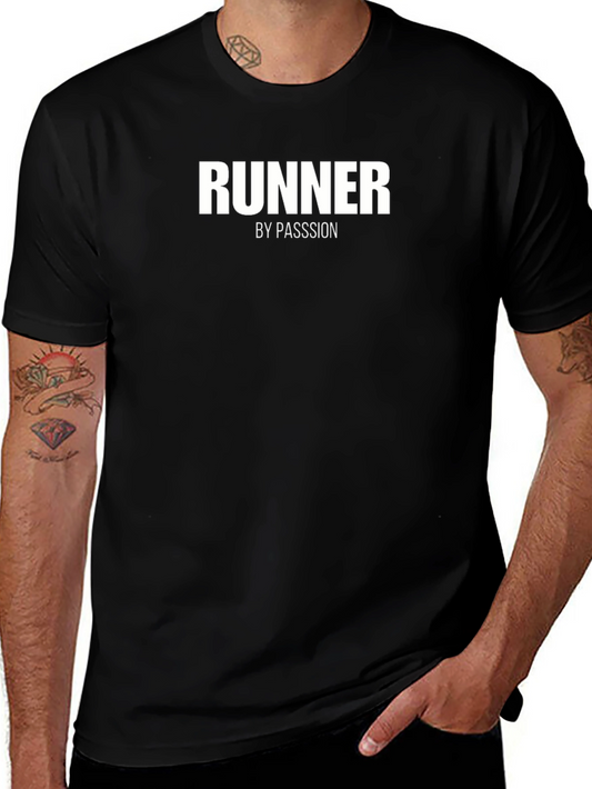 Camiseta Negra Runner By Passsion