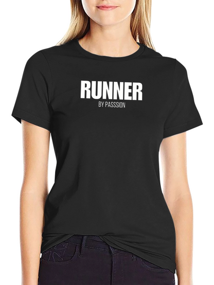 Camiseta Negra Runner By Passsion