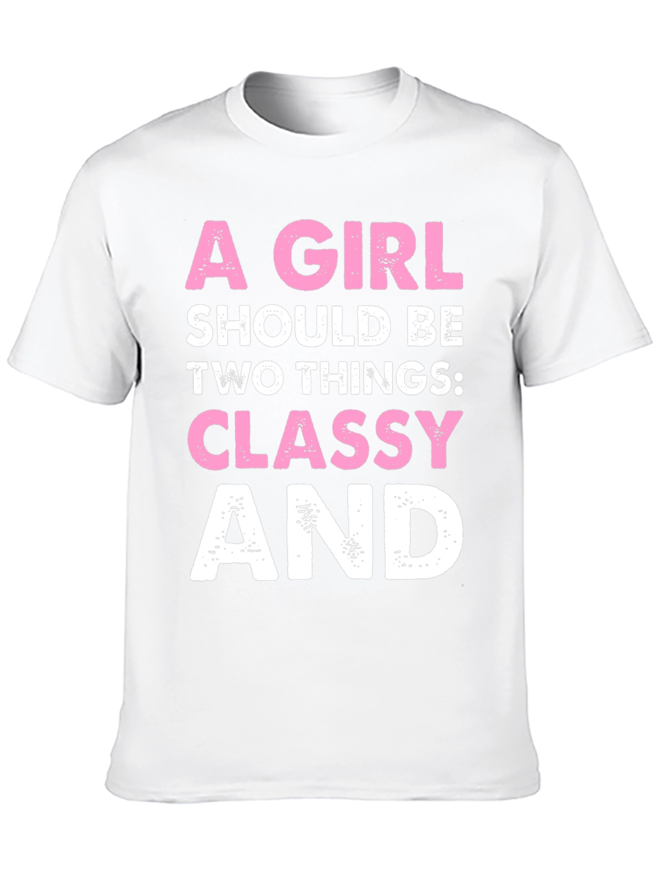 Camiseta con frase para mujer