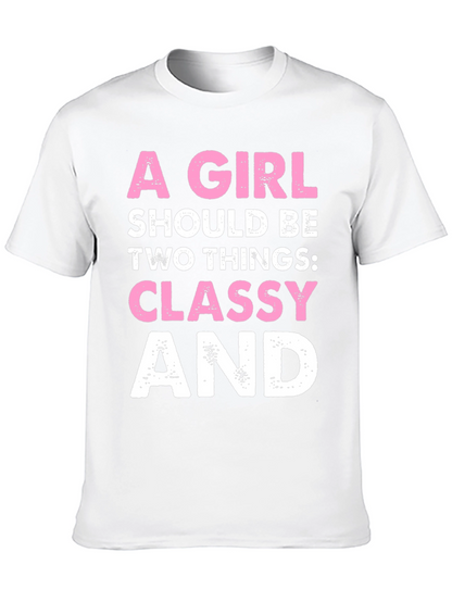 Camiseta con frase para mujer