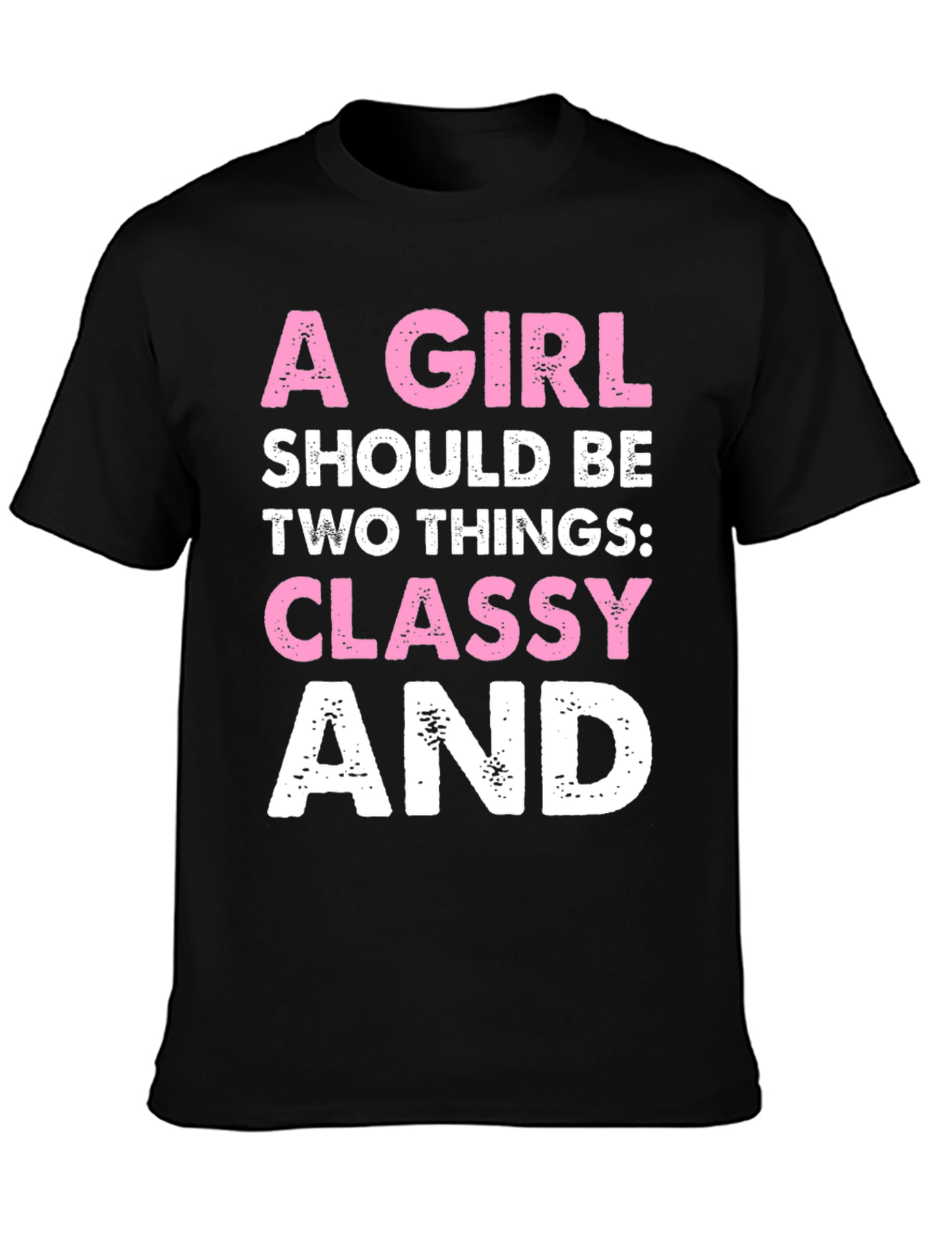 Camiseta con frase para mujer