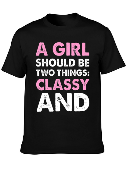 Camiseta con frase para mujer