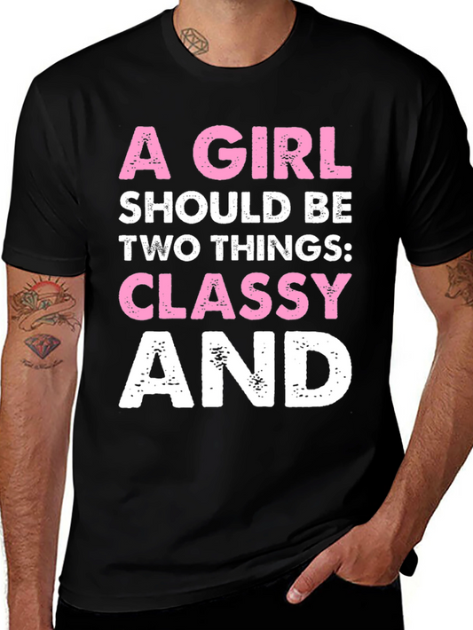 Camiseta con frase para mujer