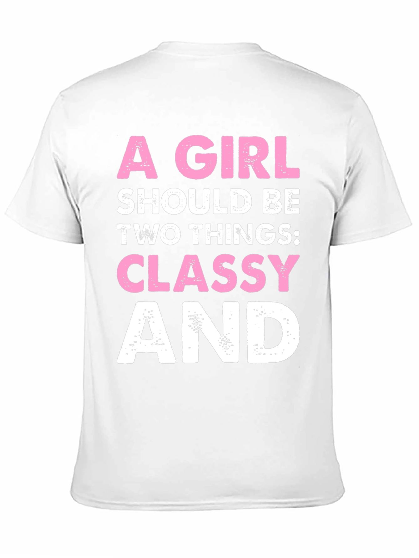 Camiseta con frase para mujer