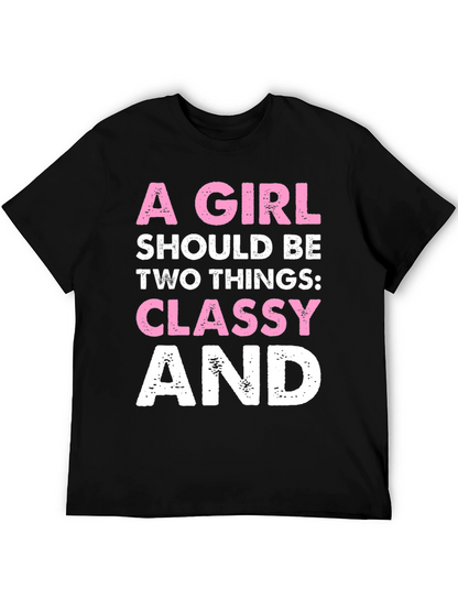 Camiseta con frase para mujer