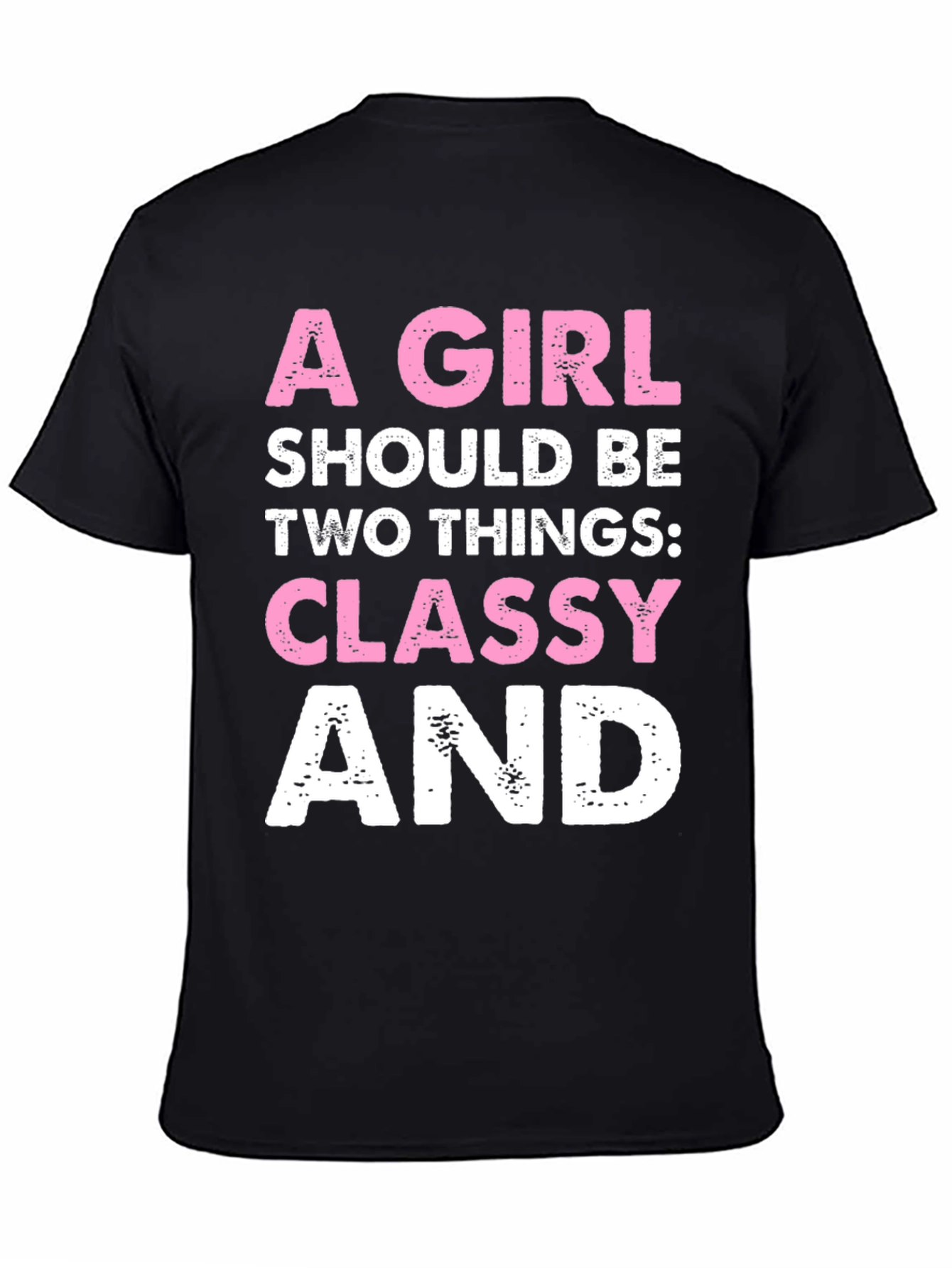 Camiseta con frase para mujer