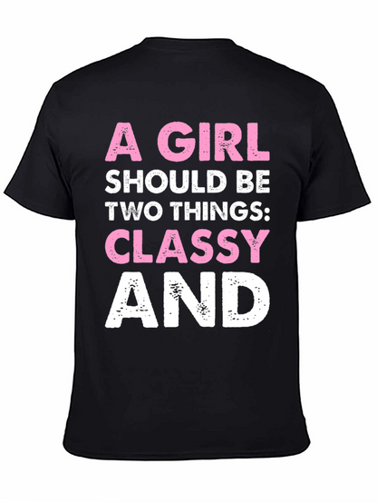 Camiseta con frase para mujer