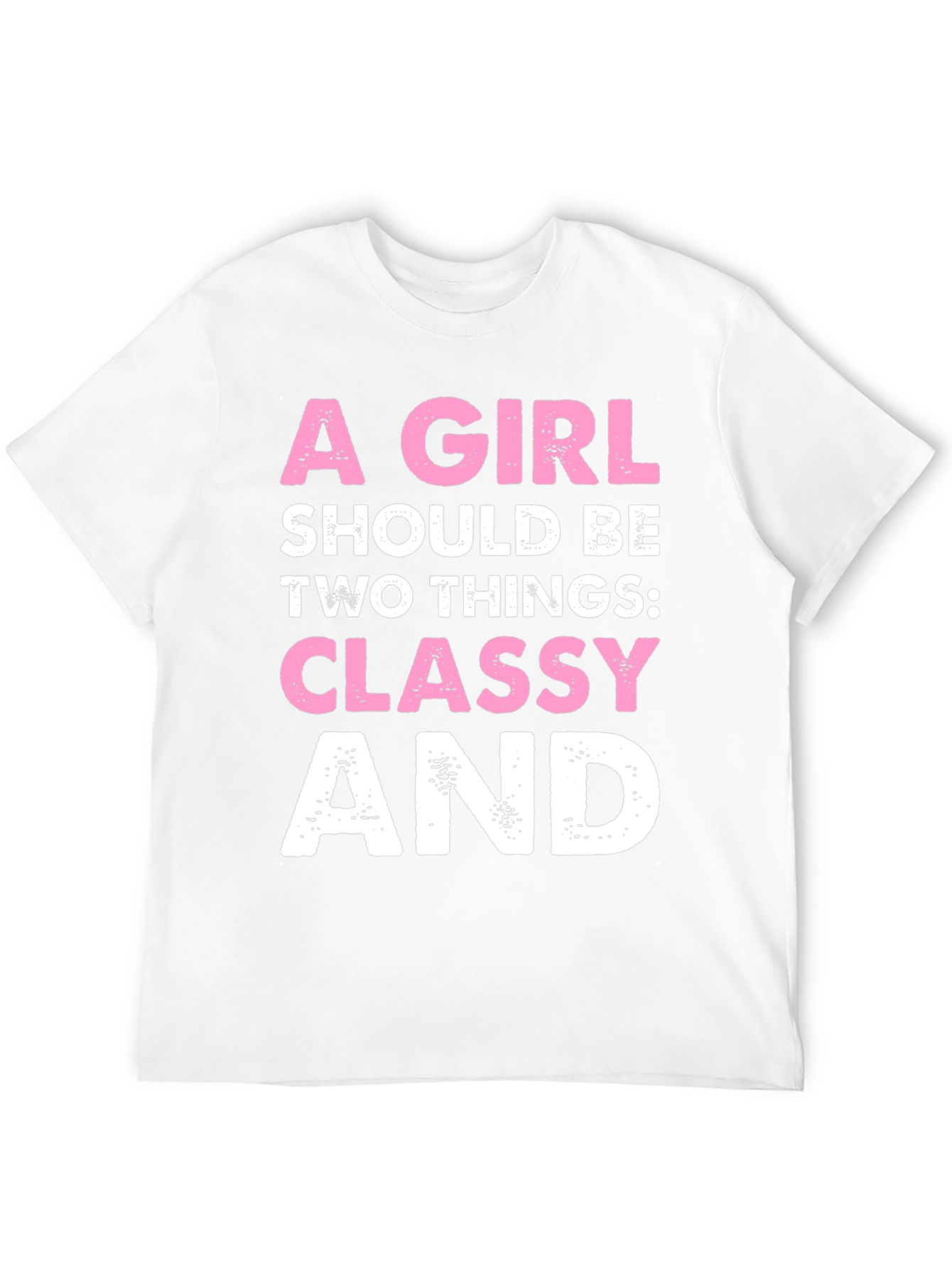 Camiseta con frase para mujer