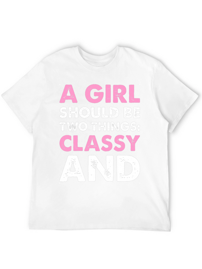Camiseta con frase para mujer