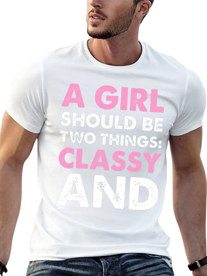 Camiseta con frase para mujer