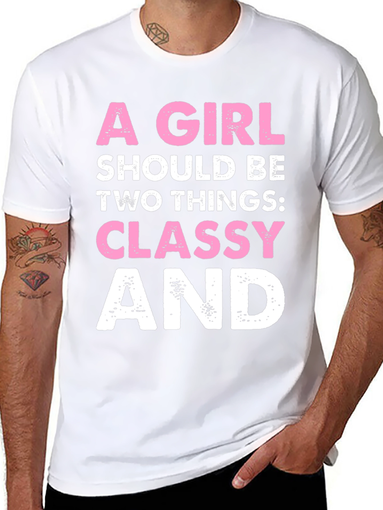 Camiseta con frase para mujer