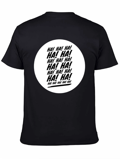 Camiseta Negra ¡HA! ¡HA! ¡HA!