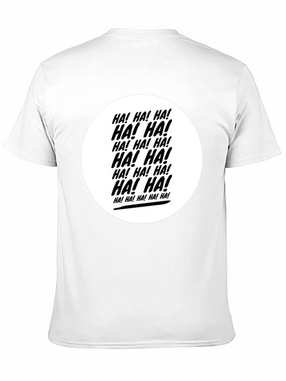 Camiseta Negra ¡HA! ¡HA! ¡HA!