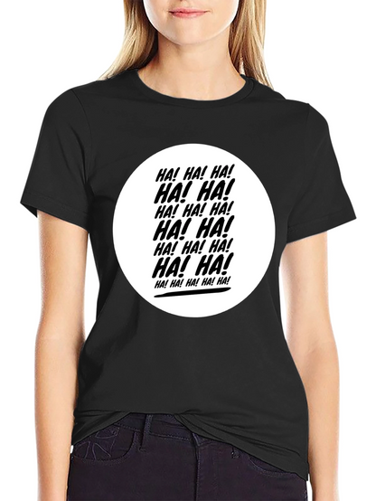 Camiseta Negra ¡HA! ¡HA! ¡HA!