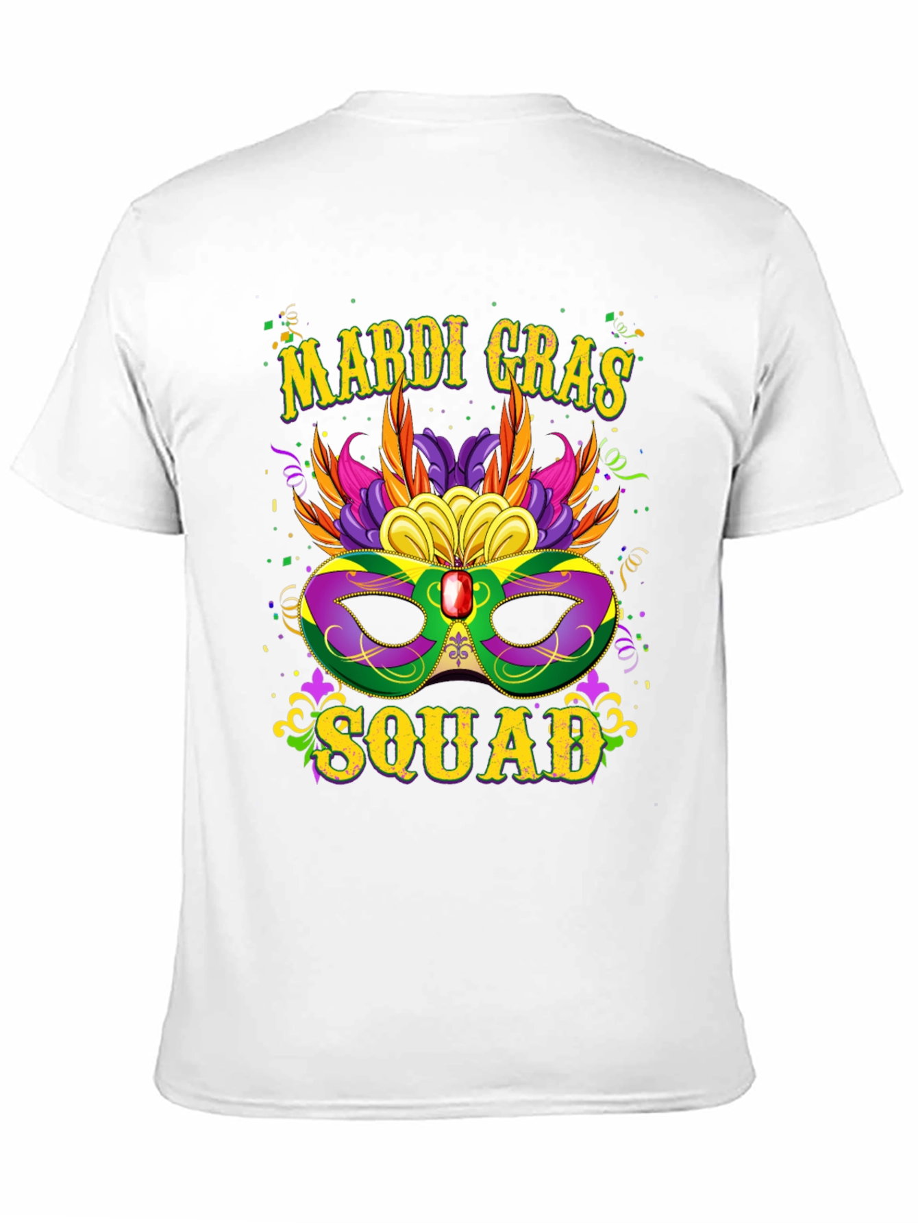 Camiseta Mardi Gras Squad