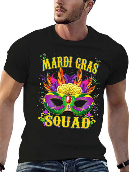 Camiseta Mardi Gras Squad
