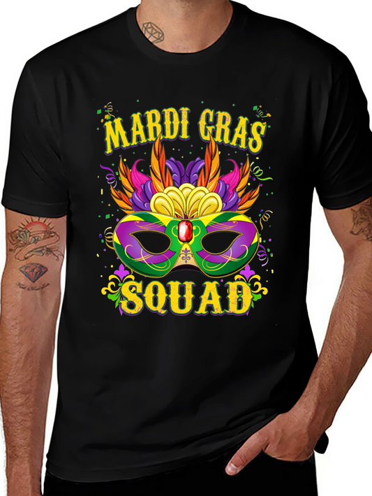 Camiseta Mardi Gras Squad