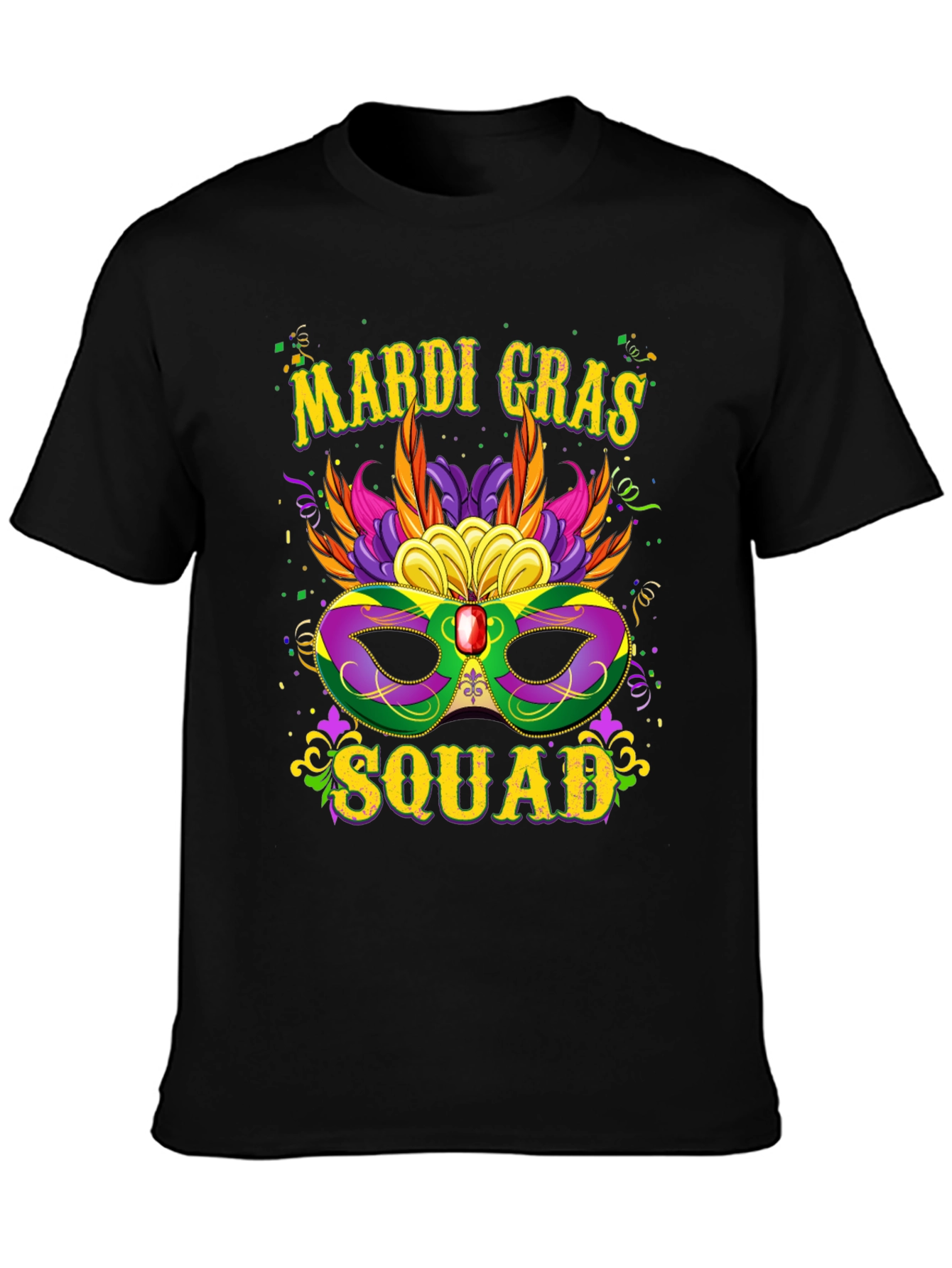 Camiseta Mardi Gras Squad