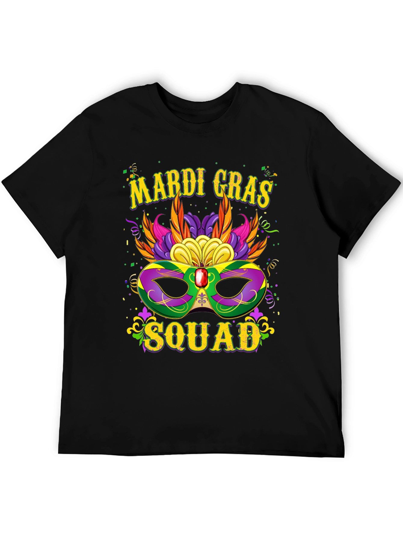 Camiseta Mardi Gras Squad