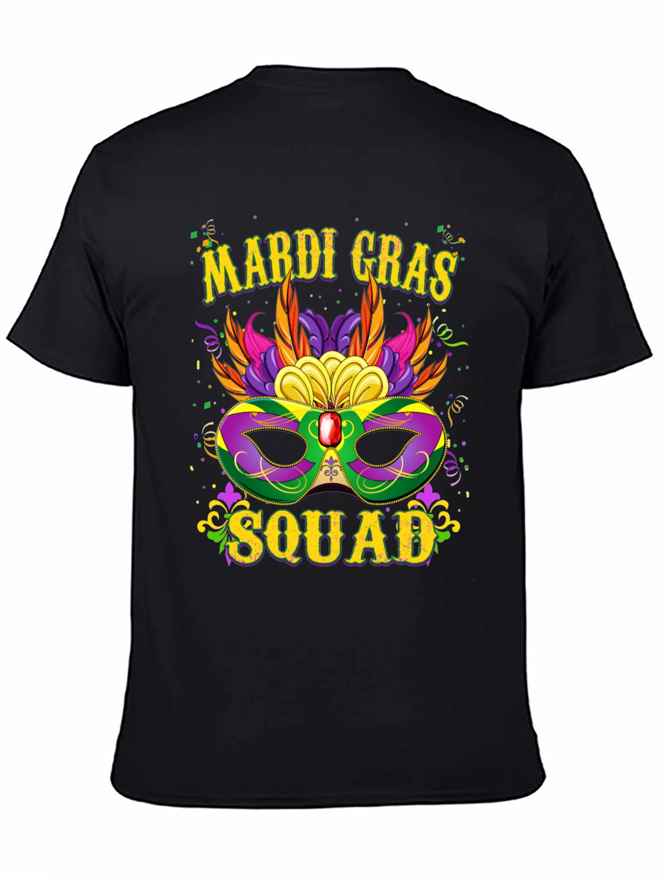 Camiseta Mardi Gras Squad