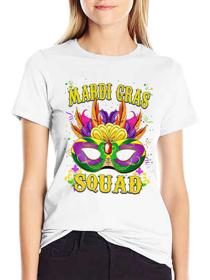 Camiseta Mardi Gras Squad