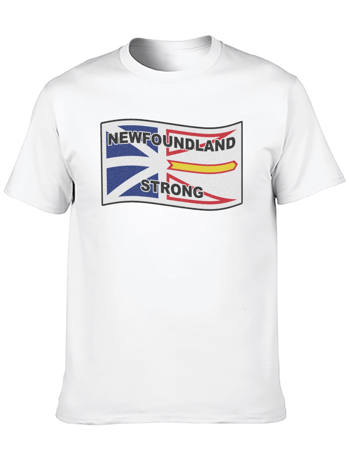 Camiseta Negra: Diseño Newfoundland Strong