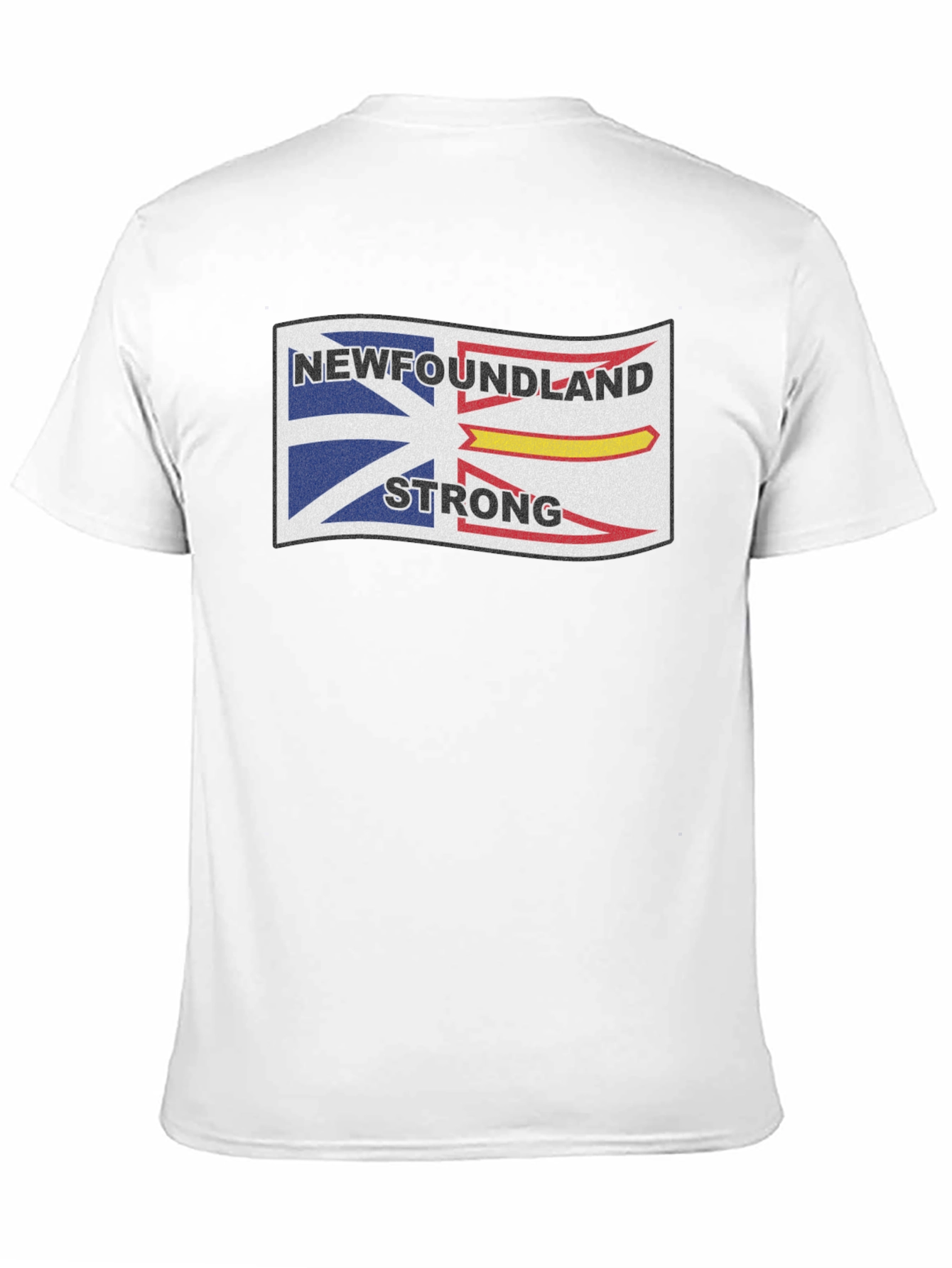 Camiseta Negra: Diseño Newfoundland Strong